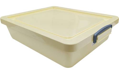 Really · Caja con tapa amarillo pastel (700 g)