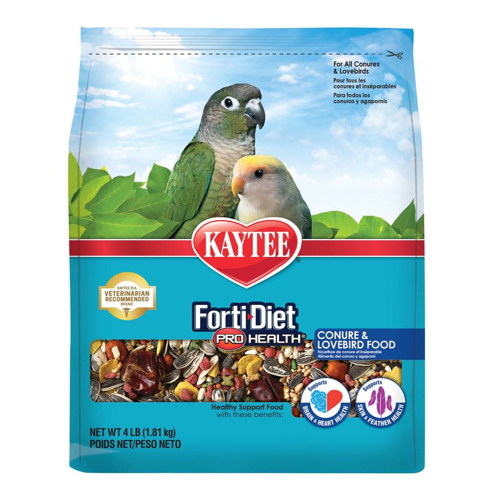 KAYTEE® FDPH Feather Conure/Lovebird Bird Food (Color: Assorted, Size: 4 Lb)
