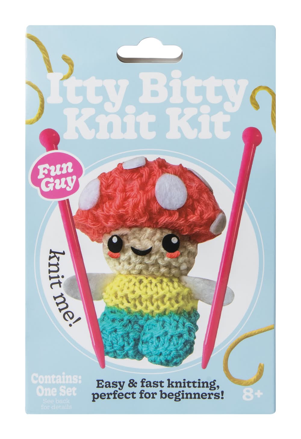 Itty Bitty Knit Kit Fun Guy
