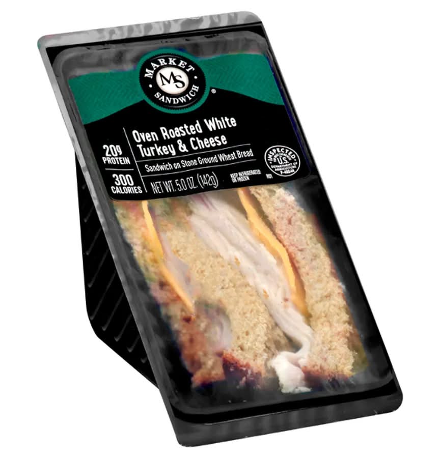Market Sandwich Oven Roasted White Turkey & Cheese