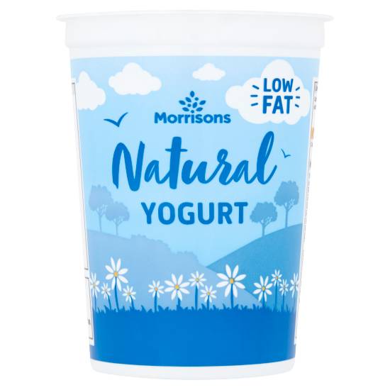 Morrisons Low Fat Natural Yogurt (500g)