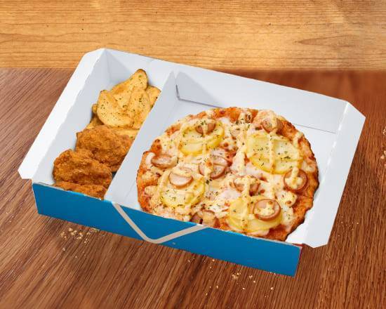 ピザBENTO マヨじゃが＋お好きなサイド2個 Pizza BENTO Mayo Jaga + Any 2 Sides