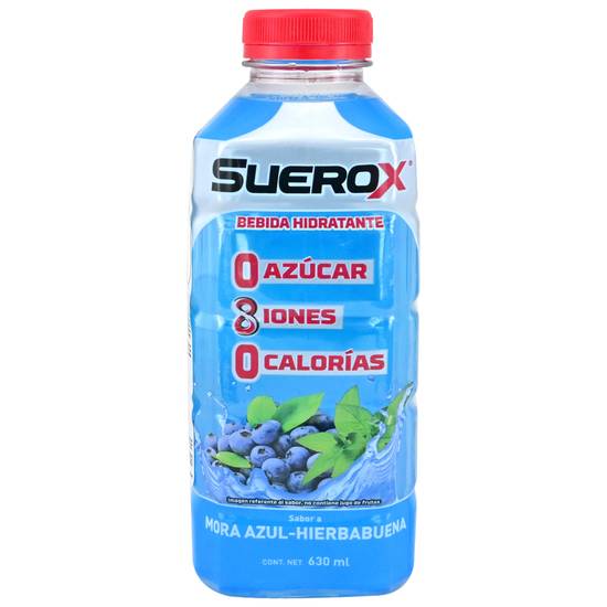 SUEROX BEBIDA HIDR MORA-AZUL/HIER *630ML