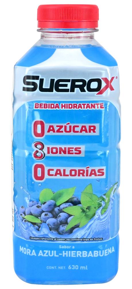 Suerox BEBIDA HIDR MORA-AZUL/HIER *630ML