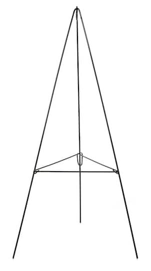 Ashland Metal Floral Easel, 30 in, Black