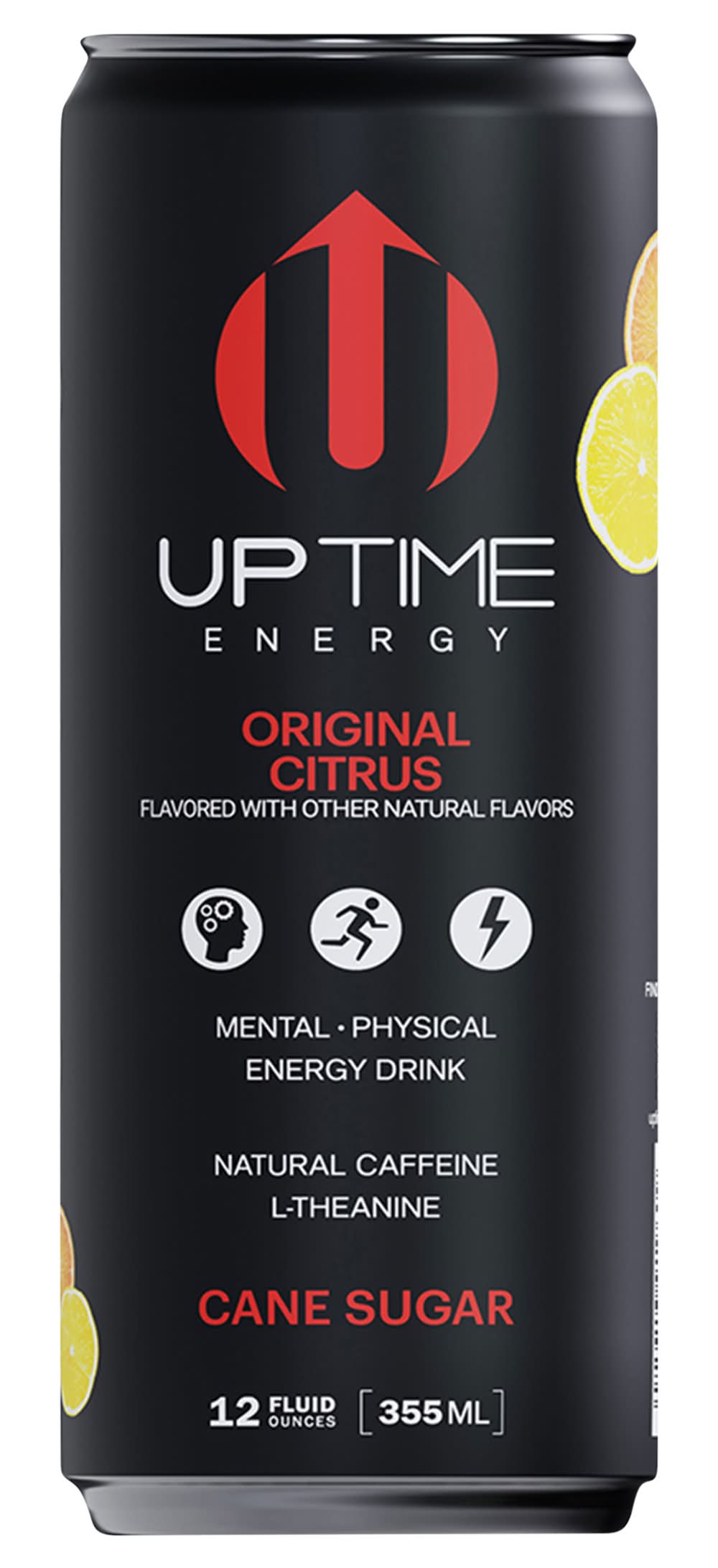 UPTIME Energy Drink, Cane Sugar (12 fl oz)