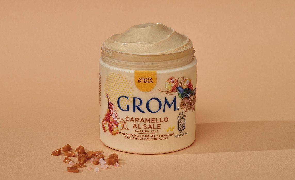 Grom Caramel Salé Pot de 460ml