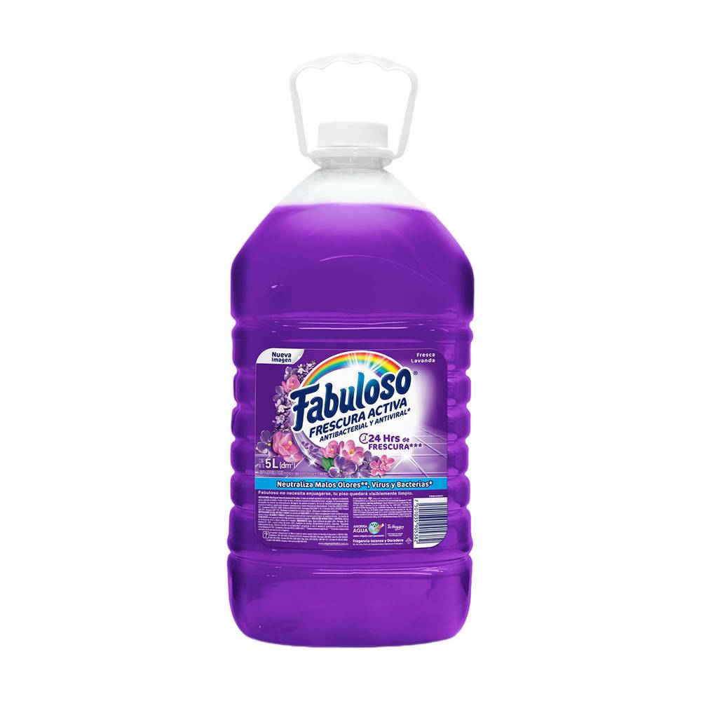 Fabuloso limpiador líquido antibacterial lavanda (5 l)