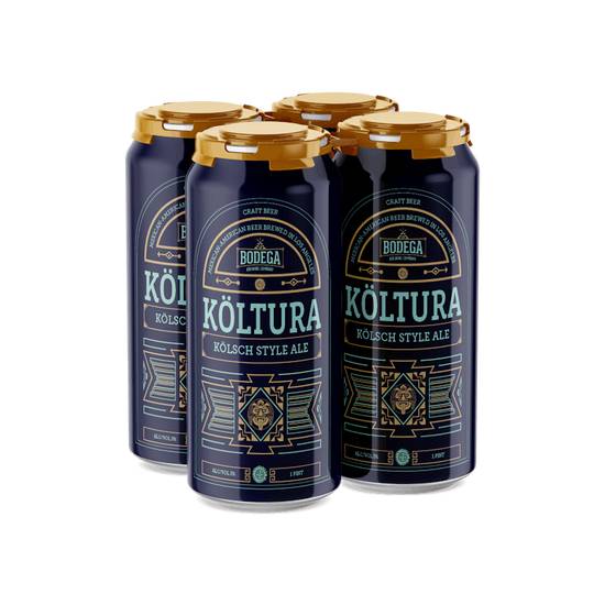 4 Pack - La Bodega Koltura-A Local Craft Brewery