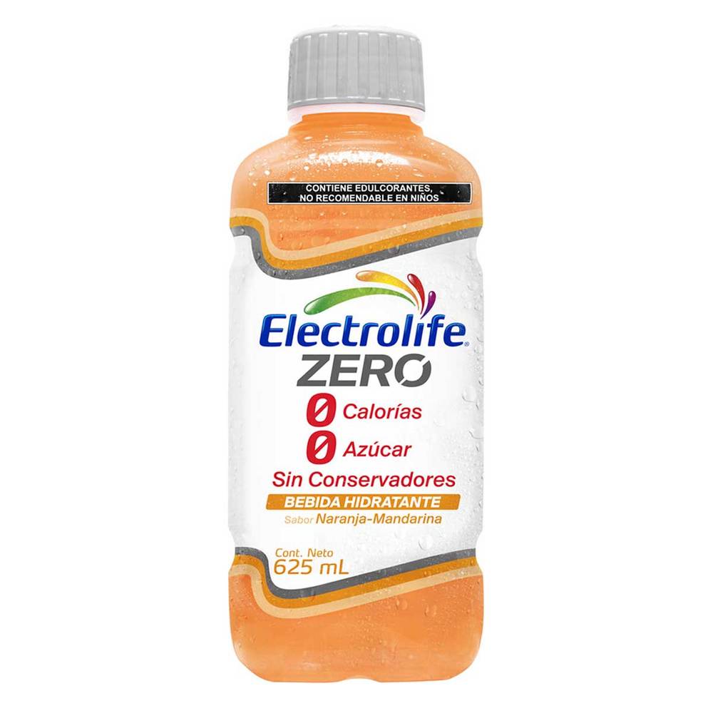 Electrolife bebida hidratante zero (625 ml) (naranja - mandarina)