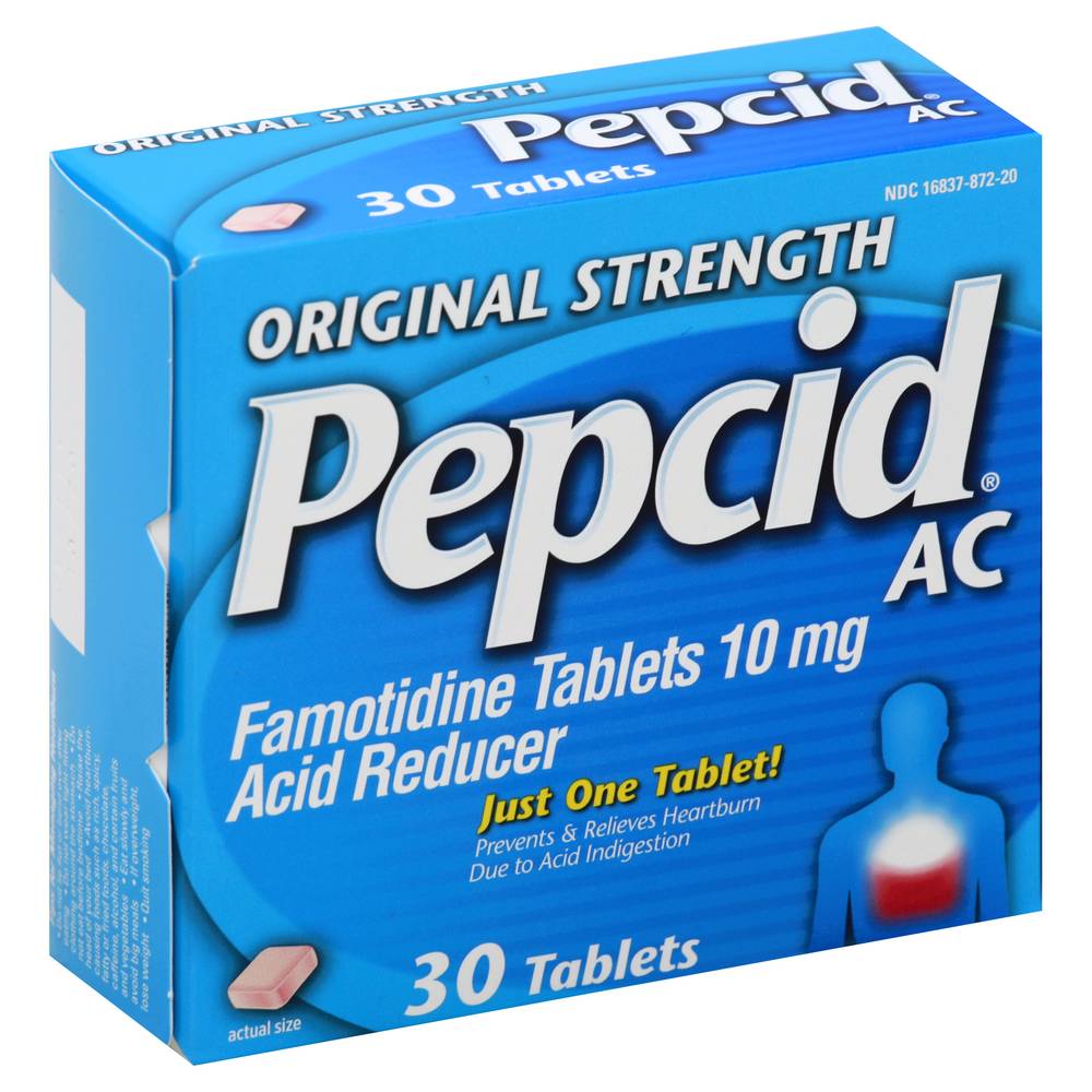 Pepcid Acid Reducer Tablets (30 ct)