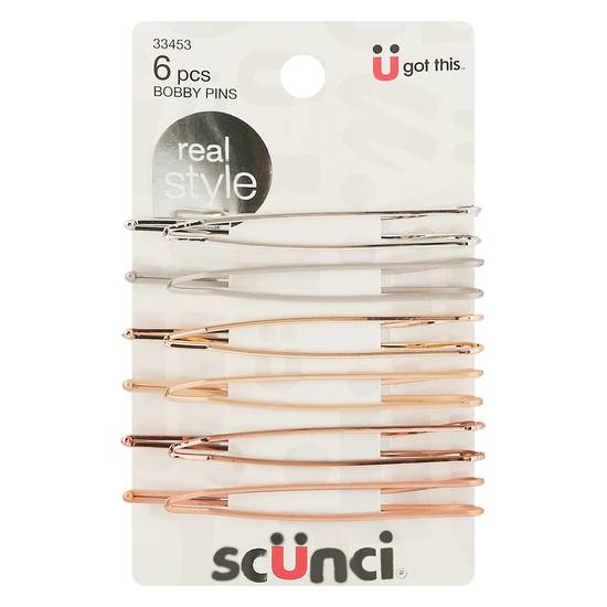 Scunci Real Style Bobby Pin