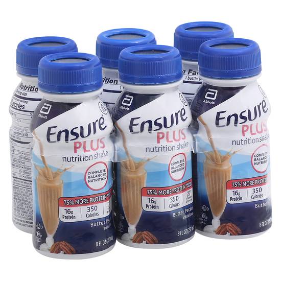 Ensure Nutrition Shake Butter Pecan Ready-To-Drink (8 ct, 48 fl oz)
