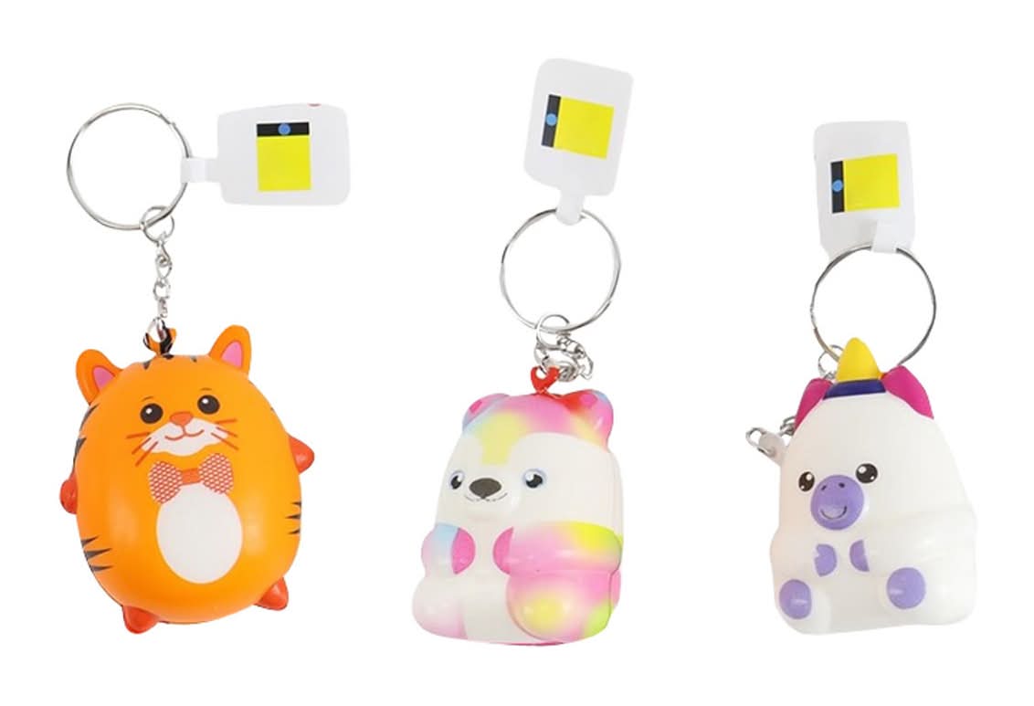 Fall Fidget Critter Keychain Assorted