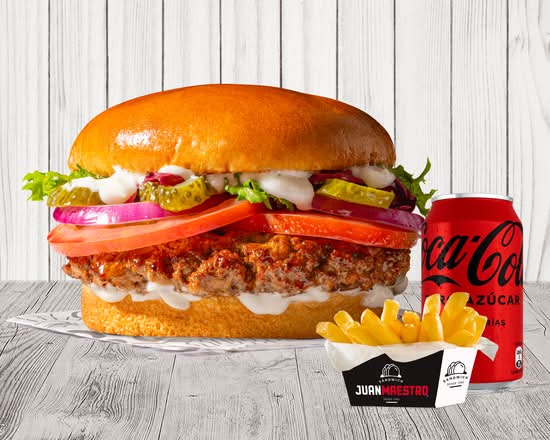 Combo Smashter Burger Clásica