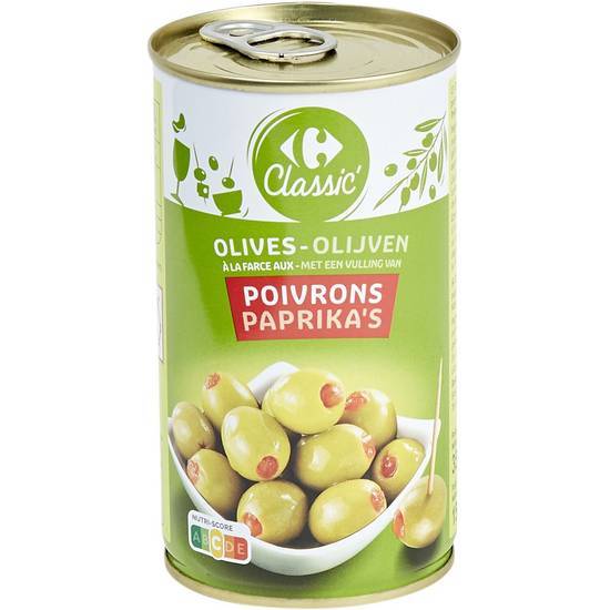 Carrefour Classic' - Olives farcies (poivron)