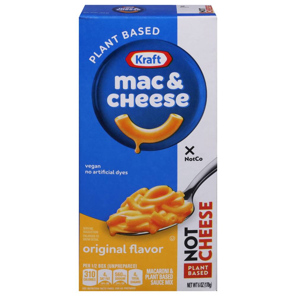 Kraft Plant Based Macaroni and Cheese