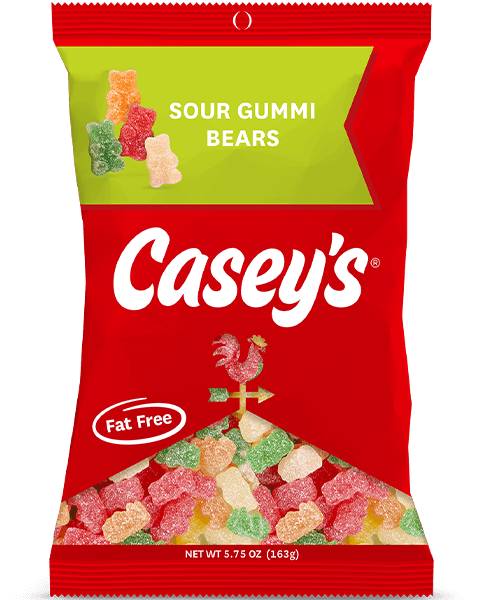 Casey's Sour Gummy Bears 5.75oz