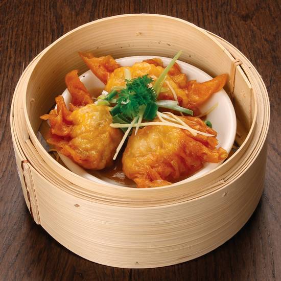 107 Spring Onion, Ginger & Prawn