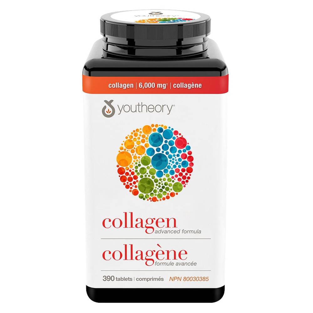 Youtheory Collagen Advanced Formula 390 Tablets