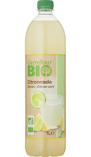 Carrefour Bio - Citronnade (1 L) (citron - citron vert)