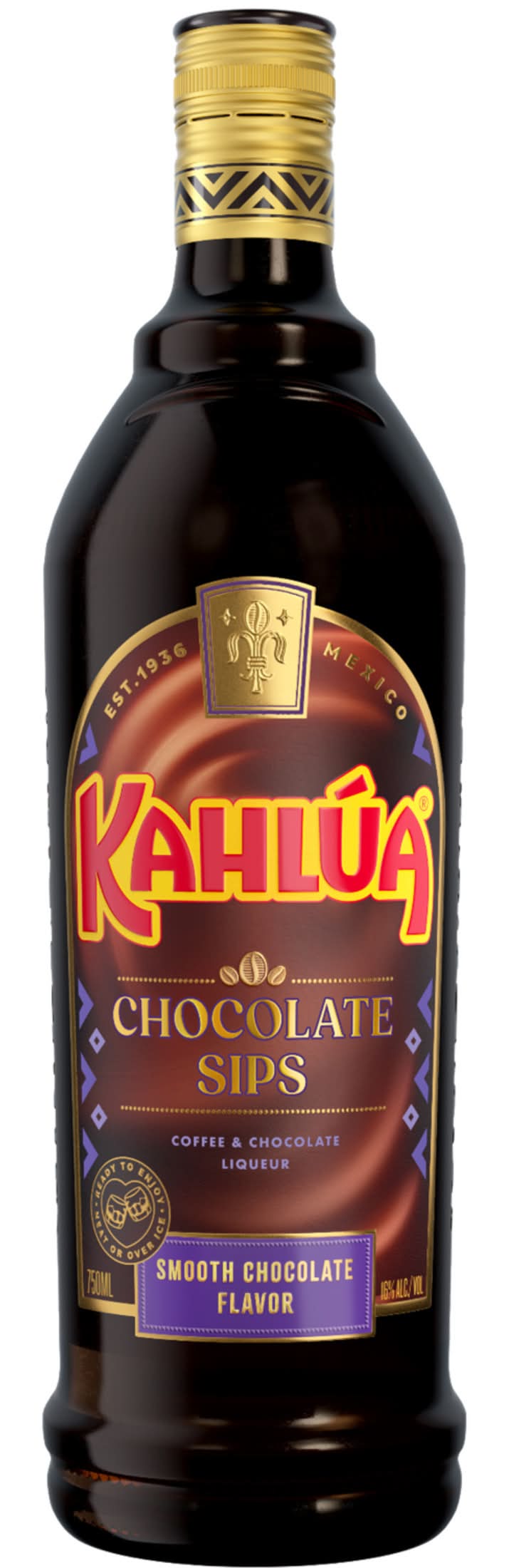 Kahlúa Chocolate Sips Coffee & Chocolate Liqueur, Smooth Chocolate (750 ml)
