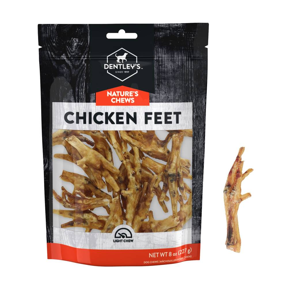 Dentley's Exotics Feet Dog Chews (chicken)