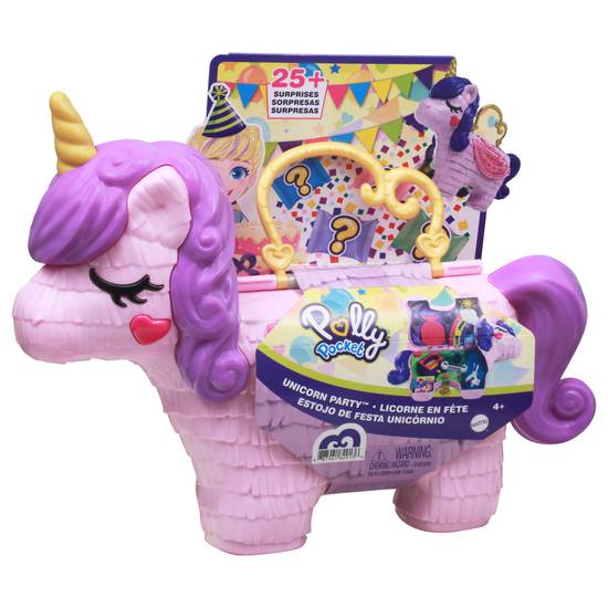 Polly Pocket 4+ Unicorn Party Toy