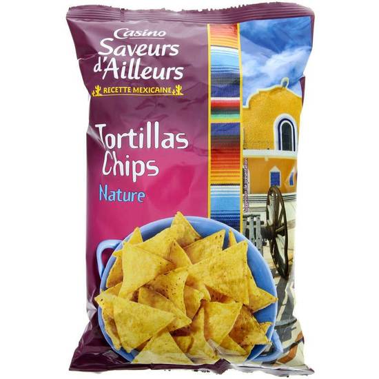 Tortillas Chips Nature 150g Casino Saveurs d'Ailleurs