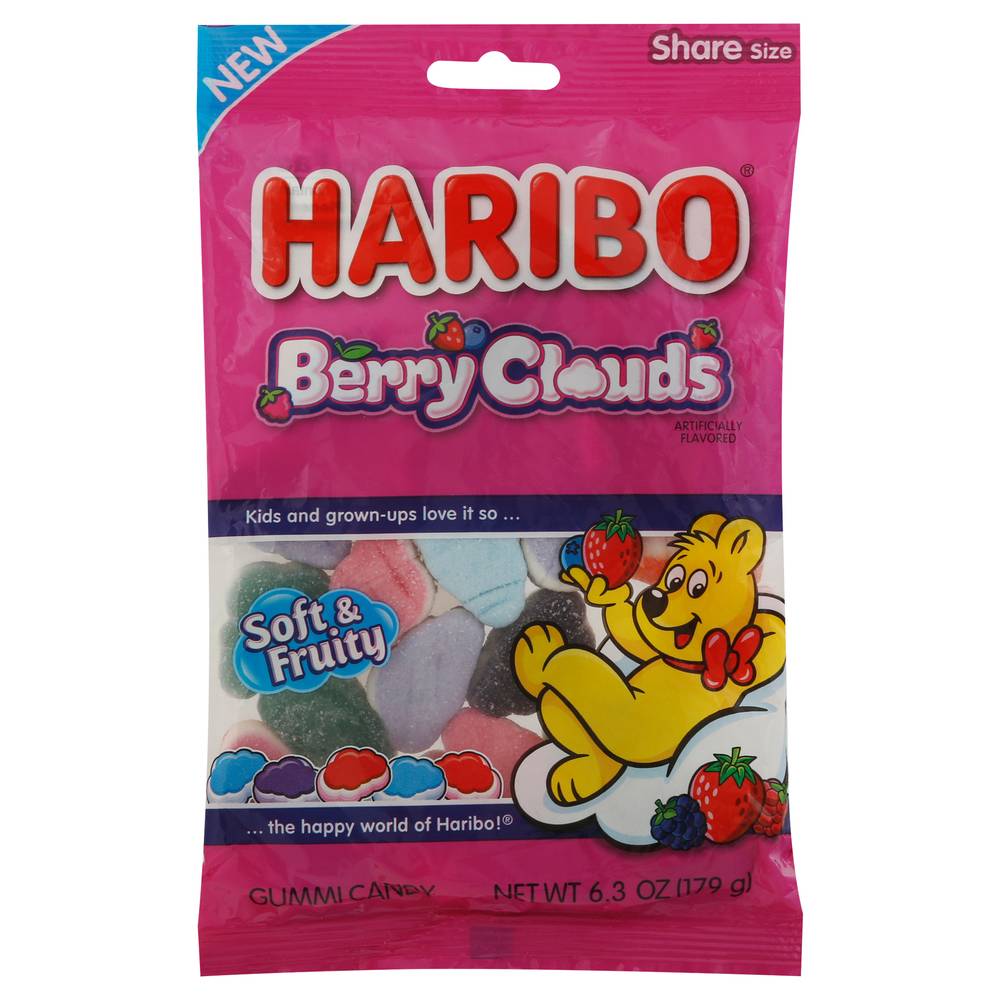 Haribo Berry Clouds Gummi Candy