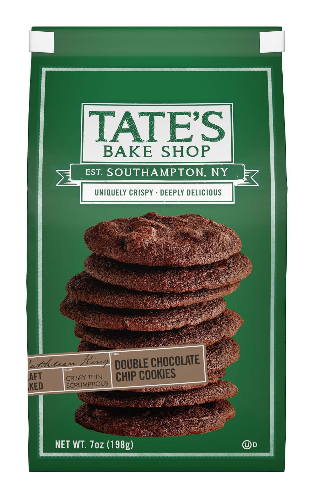 Tate's Bake Shop Cookies, Double Chocolate Chip (7 oz)