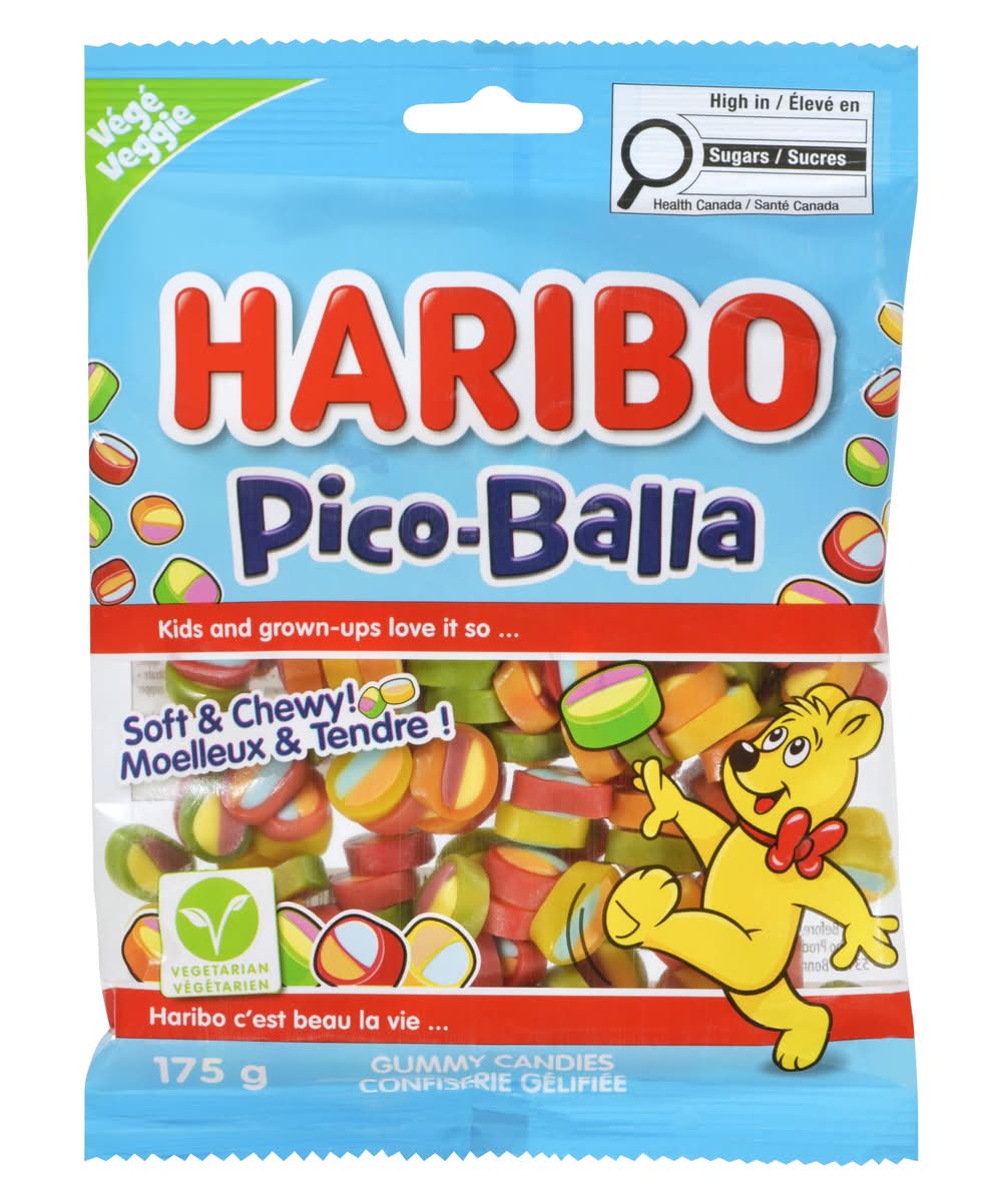 Haribo Pico Balla Gummy Candies (175 g)