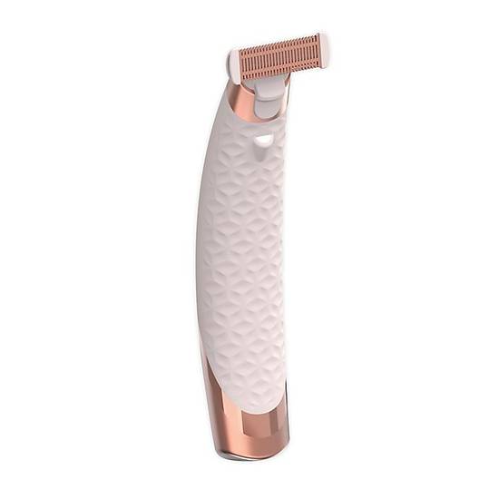 Flawless® Nu Razor™ Hair Remover in White/Rose Gold