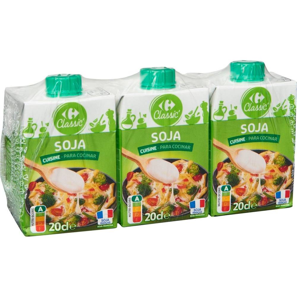 Carrefour Classic' - Sauce soja cuisine (3 x 200ml)