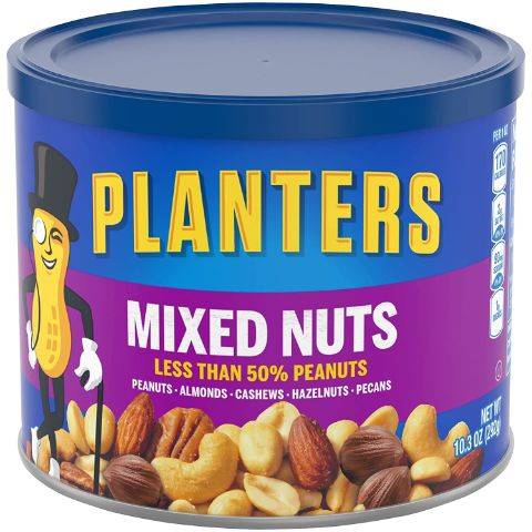 Planters Mixed Nuts Can 10.3oz