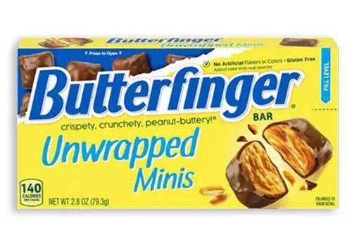 Butterfinger Unwrapped Minis Theater Box 2.8 oz