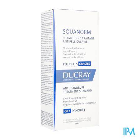 Ducray Squanorm Sh Pellicules Grasses Nf 200ml Shampooings - Soins des cheveux