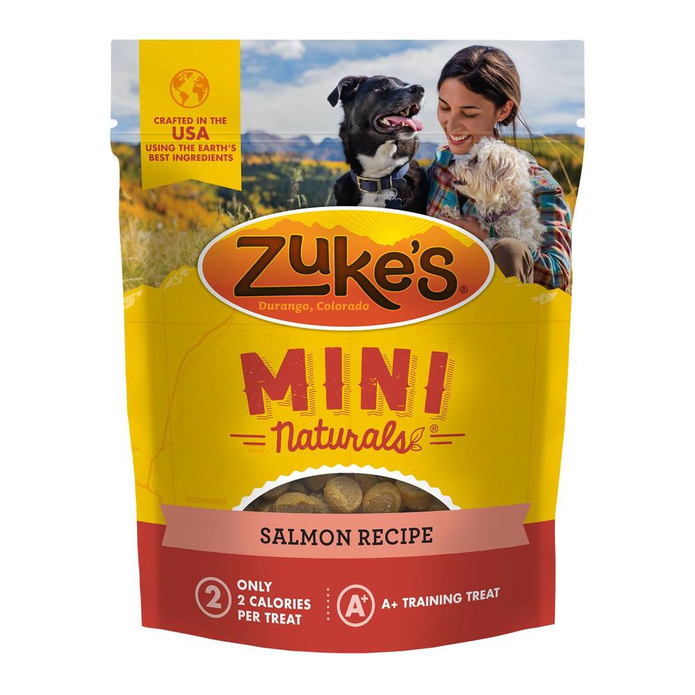 Zuke's® MINI Naturals™ All Life Stages Dog Treats - Corn Free, Wheat Free (Flavor: Salmon, Size: 6 Oz)