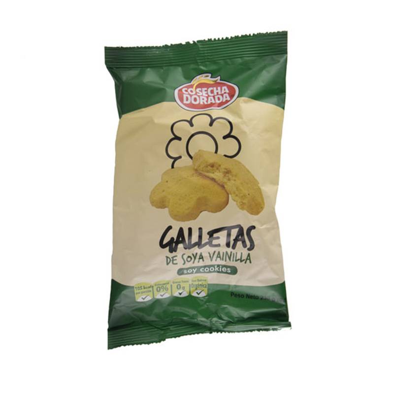 Cosecha dorada galletas de soya (bolsa 230 g)