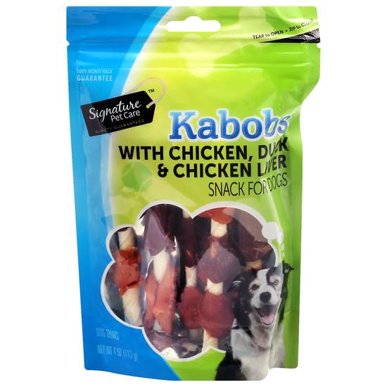 Signature Kabobs With Chicken, Duck & Chicken Liver (4 oz)