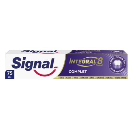 Dentifrice Integral 8 complet SIGNAL - le tube de 75 ml