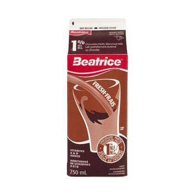 Beatrice Chocolate Partly Skimmed Milk 1% (750 ml)