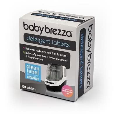 Baby Brezza Bottle Washer Detergent Advanced Formula Tablets (120 ct)