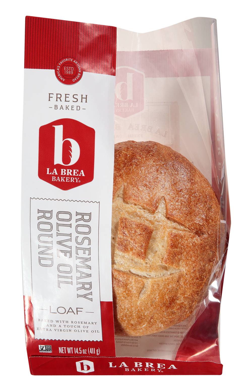 La Brea Bakery Rosemary Olive Oil Round Loaf (14.5 oz)