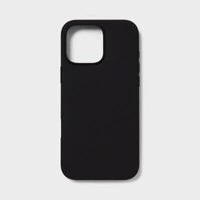 Heyday Iphone 16 Pro Max Silicone Case For Magsafe, Black