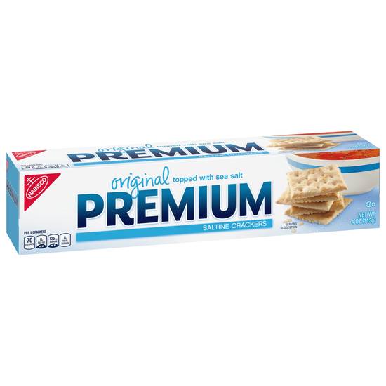 Nabisco Original Premium Saltine Crackers (sea salt)