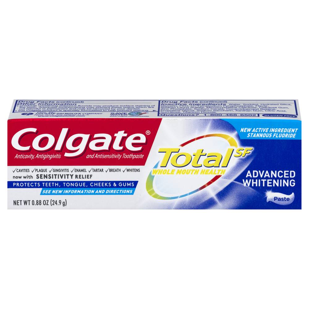 Colgate Total Advanced Whitening Toothpaste (0.88 oz)