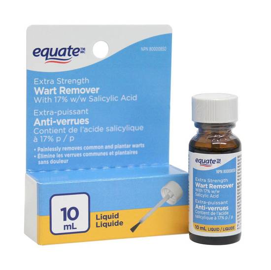 Equate Extra Strength Wart Remover Liquid (10 ml)