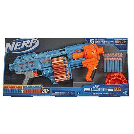 Nerf Fusil à fléchettes nerf elite shockwave rd-15 - Delivery in