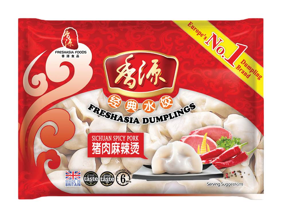 Freshasia Foods Hot & Spicy Pork Dumplings (400g)